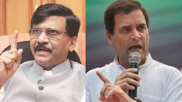 'Everything fine', says Sanjay Raut after meeting Sonia, Rahul over Savarkar remark