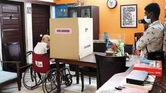 3.30 lakh elderly, PwDs used home voting facility in last 11 assembly polls