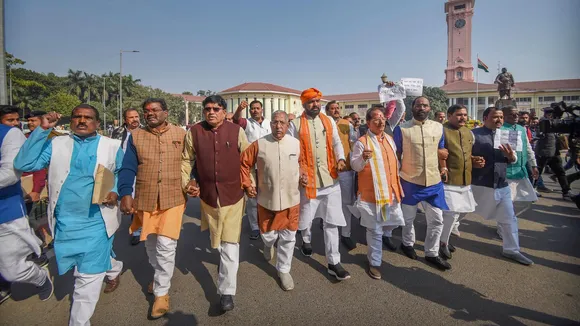 Saran hooch tragedy: Toll rises to 65, BJP stages Raj Bhavan march