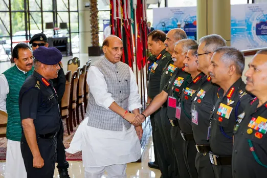 Rajnath Singh asks Army to maintain strong vigil along LAC as situation remains 'tense'