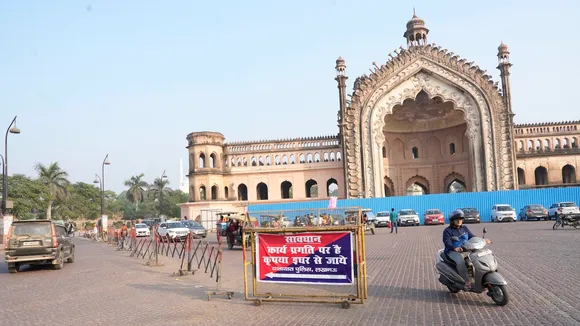 ASI begins restoration work of iconic Rumi Darwaza in Lucknow