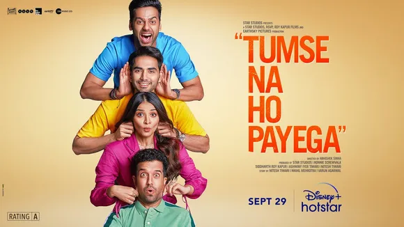 Comedy film 'Tumse Na Ho Payega' to land on Disney+ Hotstar on Sept 29