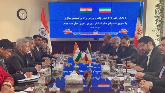 In Iran, S Jaishankar discussed Chabahar Port and International North-South Transport Corridor