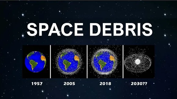 Space junk in Earth orbit and on the Moon will increase with future missions
