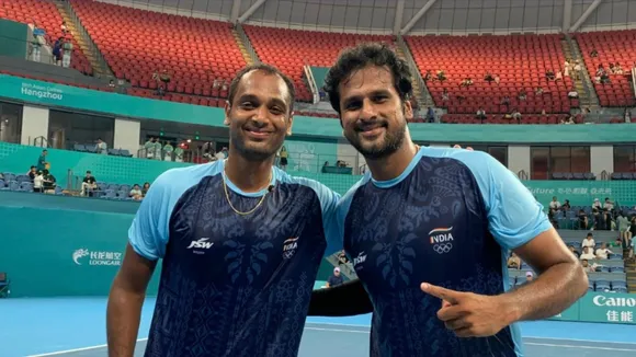 Tennis at Asian Games: Ramkumar-Myneni pair takes silver in men's doubles