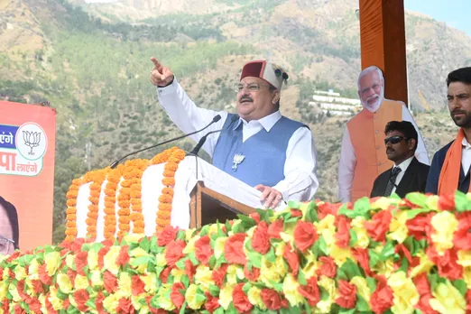 Progress of Himachal will stall if wrong govt voted to power: JP Nadda