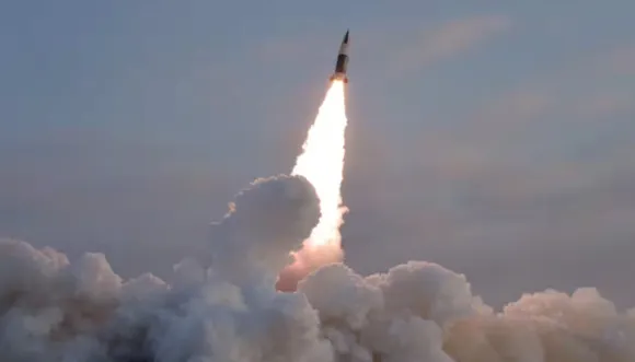 N Korea fires 2 short-range missiles into the sea as US docks nuclear submarine in S Korea