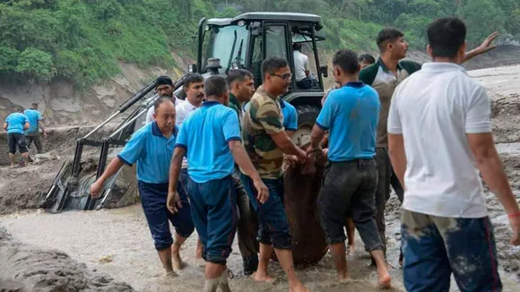 Sikkim flash flood: Toll rises to 18; searches on for 98 missing people