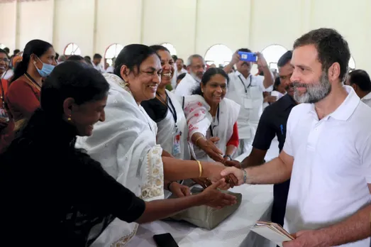 BJP schemes emerge from Bureaucracy, Congress' from the people: Rahul Gandhi