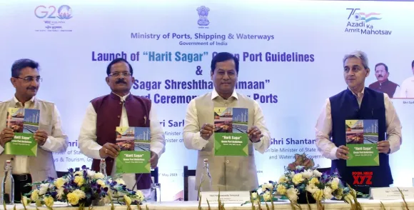 Sarbananda Sonowal launches Haritsagar guidelines for reducing carbon emissions in ports sector