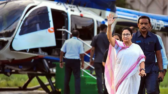 Mamata Banerjee injured as chopper makes emergency landing due to bad weather: official