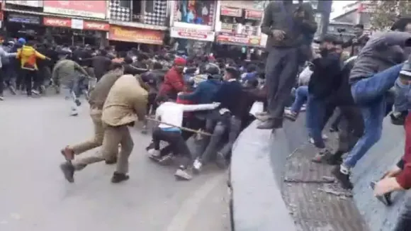 Uttarakhand: Protest against recruitment exam paper leak turns violent