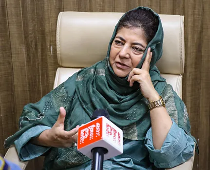 4 years of Article 370 abrogation: Mehbooba under 'house arrest'; roads leading to PDP, NC offices sealed