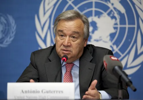 UN chief urges Putin to stop an offensive against Ukraine, says 'give peace a chance'