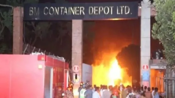 40 killed in fire at Bangladesh chemical container depot