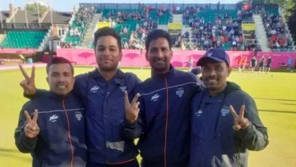 Indian team wins silver in men's fours lawn bowls