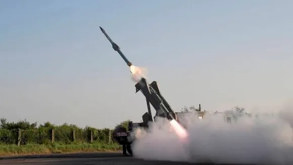 India successfully tests fires Quick Reaction Surface to Air Missile