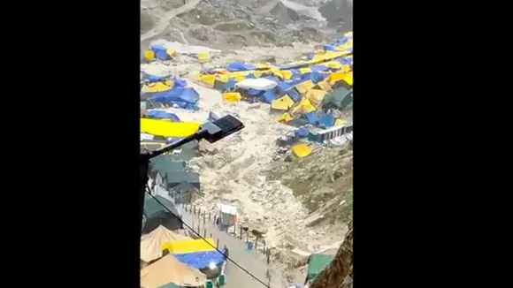 Cloudburst hits Amarnath cave area, rescue operation launched