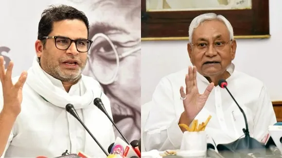 He talks 'rubbish': Nitish Kumar on PK's claim that he may ditch Mahagathbandhan