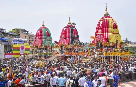 Emotions spill over as Lord Jagannath begins 9-day Ratha Jatra in Puri