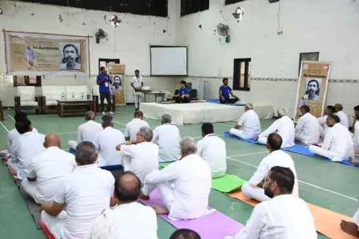 Delhi Prisons dept organises yoga for jail inmates