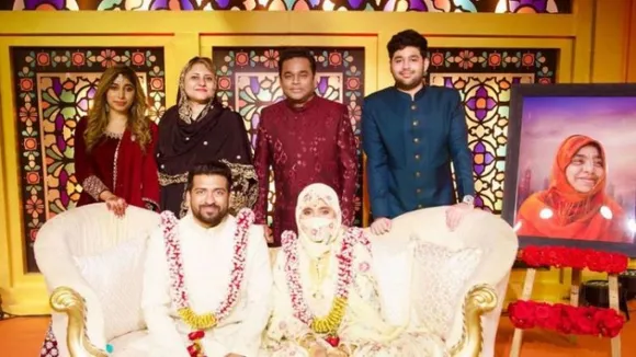 AR Rahman's daughter Khatija gets married to Riyasdeen Shaik Mohamed