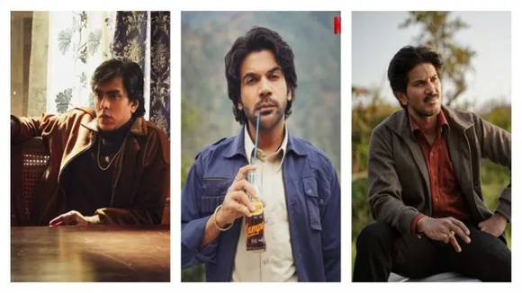 Netflix unveils posters of Rajkummar Rao, Dulquer Salmaan and Adarsh Gourav from Guns & Gulaabs