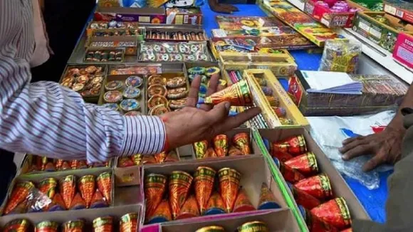 Delhi govt bans firecrackers on Diwali