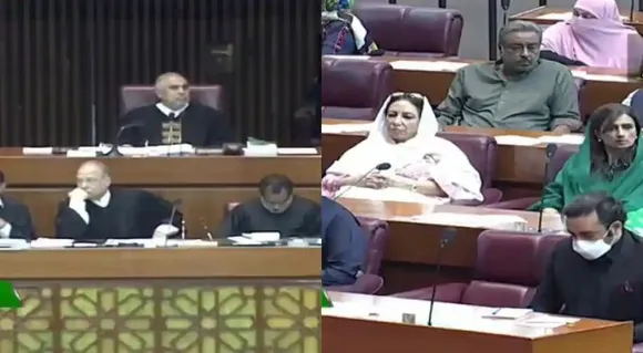 Parliament's crucial session to decide PM Imran's fate resumes after long adjournment