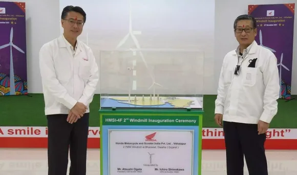 Honda 2 Wheelers India installs third wind turbine system in Karnataka