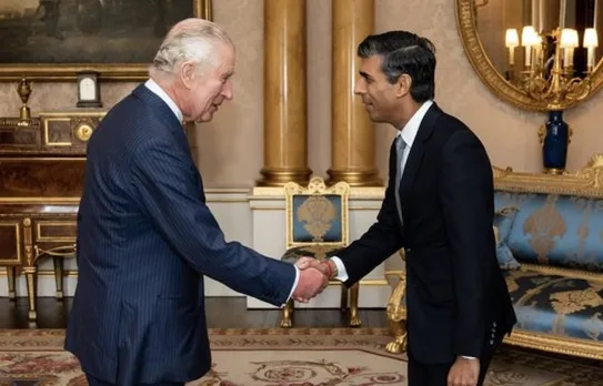 Rishi Sunak formally takes charge as UK's first Indian-origin PM after meeting King Charles