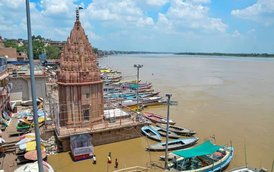 Rising water level in Ganga submerges major ghats in Varanasi