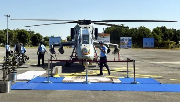IAF inducts indigenously-built Light Combat Helicopter
