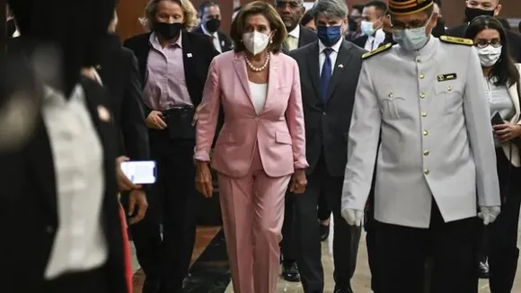 US House Speaker Nancy Pelosi lands in Taiwan; China warns of 'severe impact' on ties with US