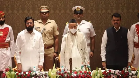 Eknath Shinde sworn in CM, Fadnavis takes oath as Deputy CM