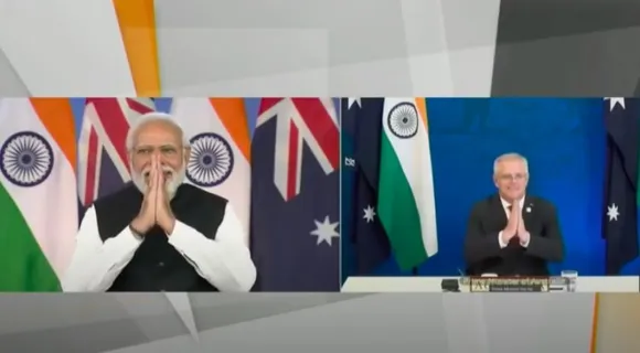 Modi, Morrison discuss Ukraine situation, China and Indo-Pacific