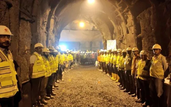 9.8 km tunnel on Banihal-Katra rail link completed