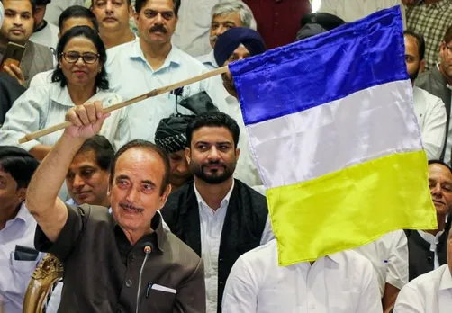 'Democratic Azad Party'â Ghulam Nabi Azad announces his new party in Jammu