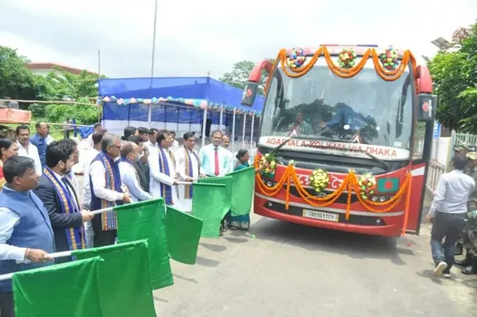 Agartala-Kolkata bus service via Dhaka resumes after two years