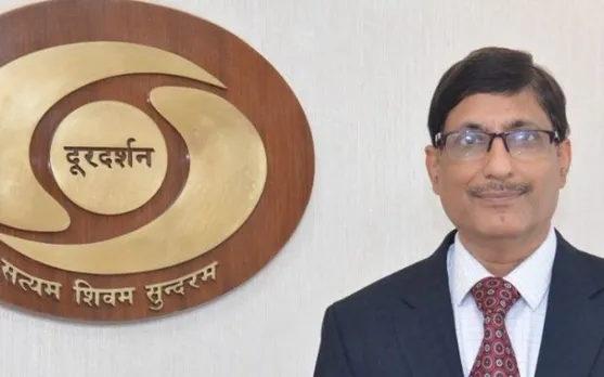 Doordarshan DG Mayank Agrawal takes over from Shashi Shekhar Vempati as CEO