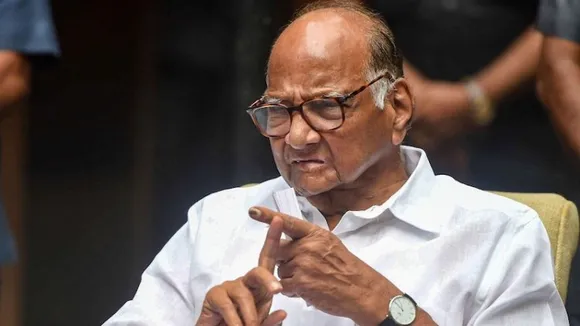 Some people getting anxious after losing power: Sharad Pawar