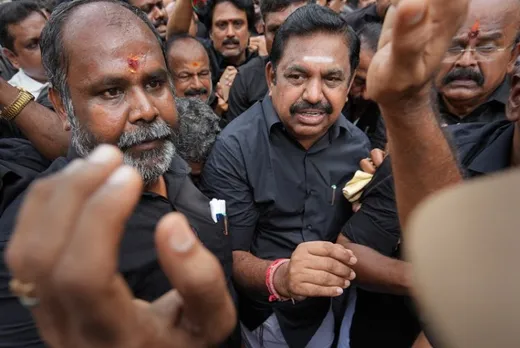 Palaniswami, AIADMK members held for staging protest, as rival faction attends Assembly