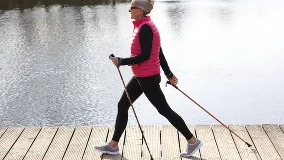 Seven reasons Nordic walking is better for you than the normal kind