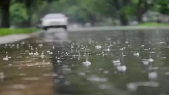 Rains in parts of Delhi