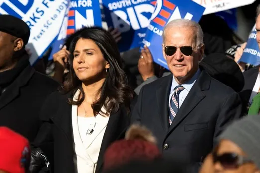 Former Democratic Party leader Tulsi Gabbard compares US President Biden to Hitler