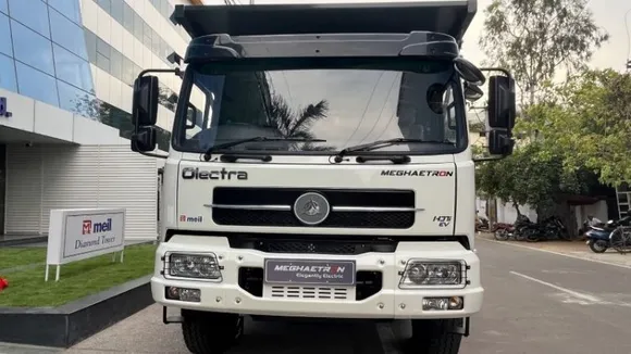 Olectra launches heavy-duty electric truck trials