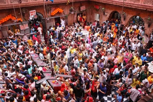 2 killed in stampede-like situation at Mathura temple during Janmashtami celebrations