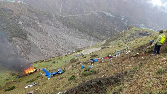 Aryan Aviation's Helicopter ferrying Kedarnath pilgrims crashes amid poor visibility; 7 dead