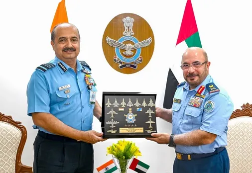 UAE Air Force commander meets IAF chief; discussed ways to enhance existing bilateral ties