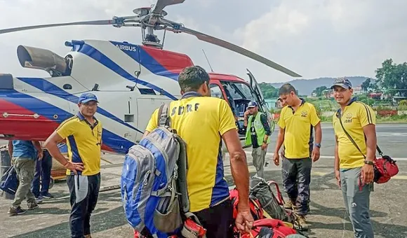 Uttarakhand SDRF rescue team